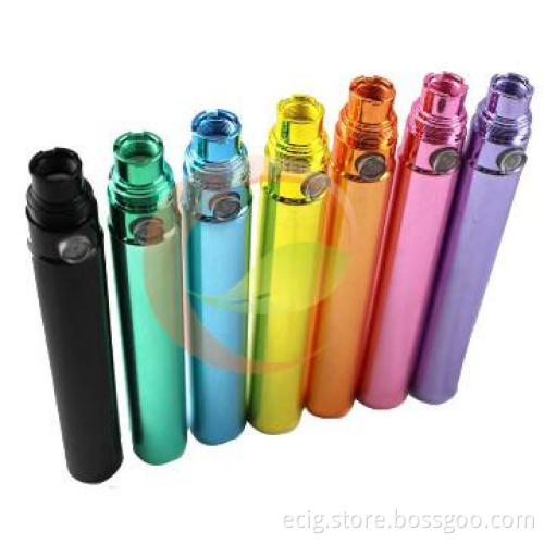 E Cigarette Rainbow Color Tank 650/900/1100 mah Capacity